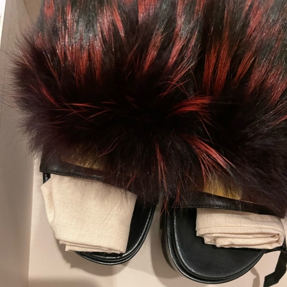 SERGIO ROSSI Chunky Platform Sandals - Picture 9 of 11